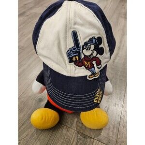 Mickey Mouse Hat Walt Disney World Parks Baseball Cap blue Fan Finger